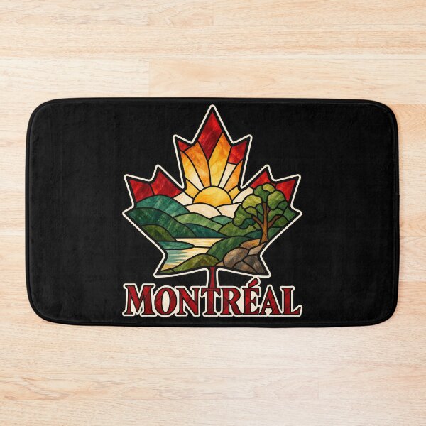 Item preview, Montreal Stained Glass Maple Sunrise designed and sold by Fenay Designs.