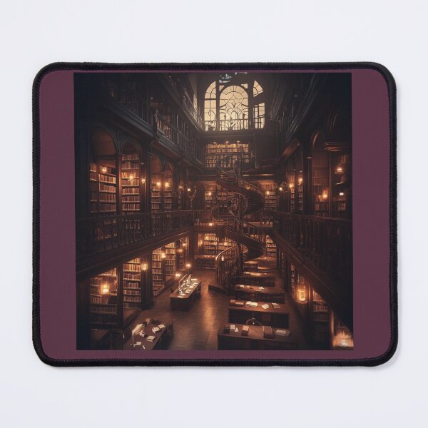 Item preview, The Enchanted Library – Gothic Dark Academia designed and sold by DreamyPixStudio.
