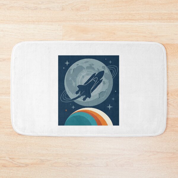 Artikelvorschau, Retro Space Shuttle - Vintage Sci-Fi & Astronomy Art entworfen und verkauft von The Red Lime.