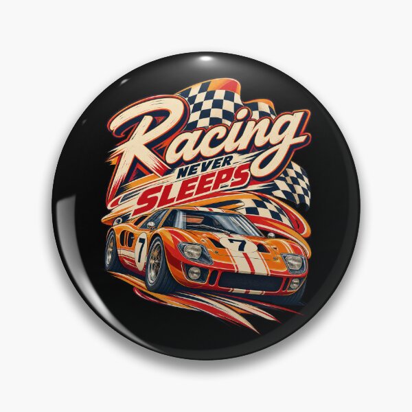 Item preview, Racing Never Sleeps - Vintage Motorsport designed and sold by avinigav.