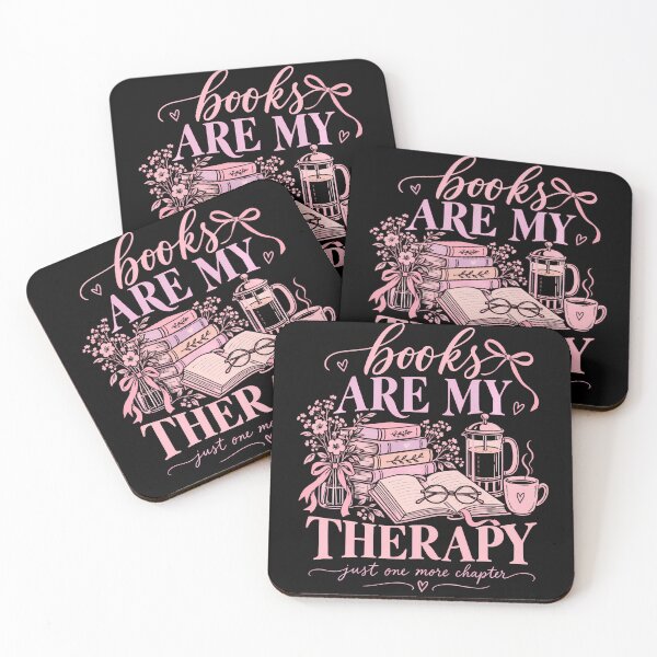 Item preview, Book Lover Books Are My Therapy Just One More Chapter designed and sold by Alzasshop.