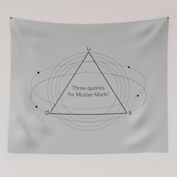 Item preview, Three Quarks for Muster Mark designed and sold by MeaningIsUse.