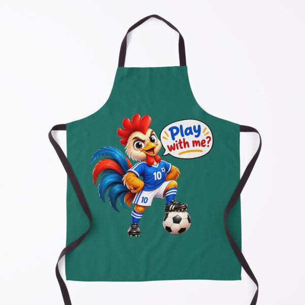 Item preview, Play With Me Soccer Rooster Sticker, Funny Football Mascot Gift for Soccer Lovers designed and sold by HoMya.