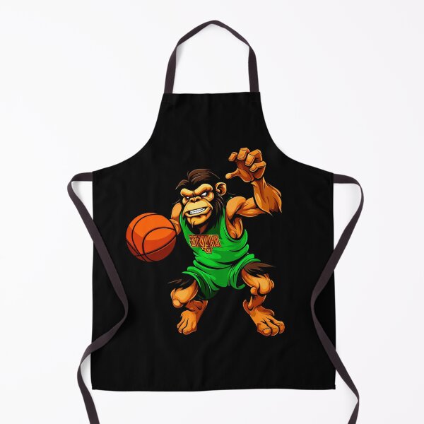 Item preview, Chimpanzee basketball player / basketball monkey designed and sold by Soulskier.