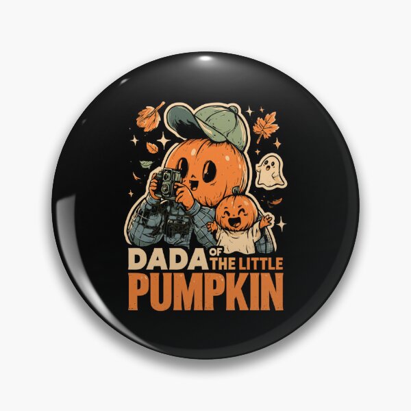 Item preview, Dada of The Little Pumpkin - Cute Halloween Family Matching Shirt designed and sold by DyzioSupply.