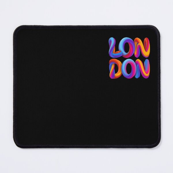 Item preview, London 3D Tube Typography – Bold Gradient City Art designed and sold by strandbar.