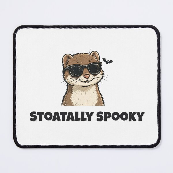 Item preview, Stoatally Spooky Funny Stoat Halloween Design designed and sold by Wild Shades.