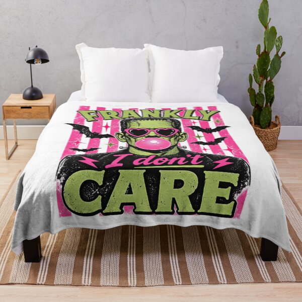 Item preview, Frankly I Don’t Care Frankenstein Bubble Gum designed and sold by moabeArtistic.
