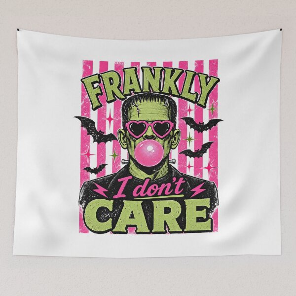 Item preview, Frankly I Don’t Care Frankenstein Bubble Gum designed and sold by moabeArtistic.