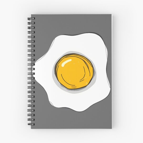 Item preview, Fried Egg Doodle designed and sold by TackyTime.
