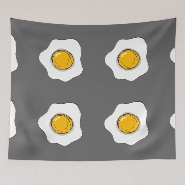 Item preview, Fried Egg Doodle designed and sold by TackyTime.