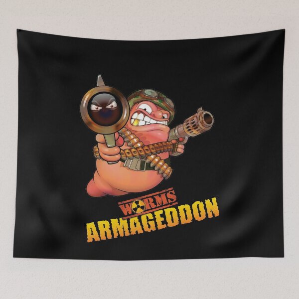 Item preview, Worms Armageddon (Logo Under) designed and sold by Micho86.