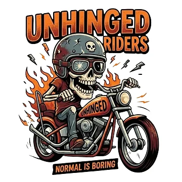 Artwork thumbnail, Unhinged Riders by Koszulkens