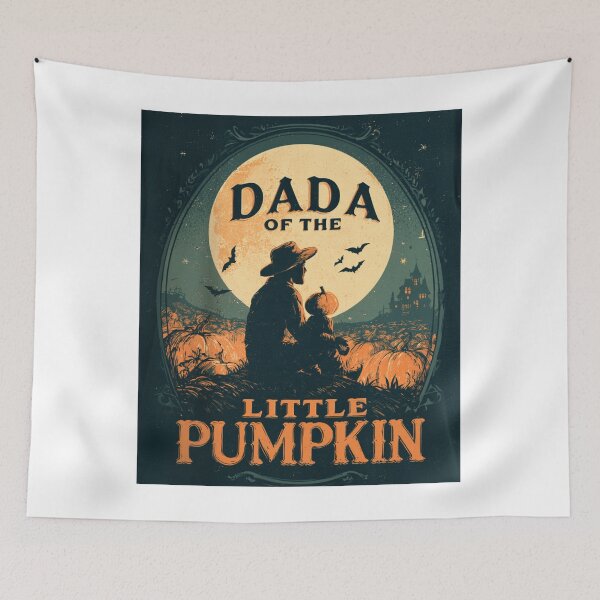 Item preview, Dada of The Little Pumpkin - Cute Halloween Family Matching Shirt designed and sold by DyzioSupply.