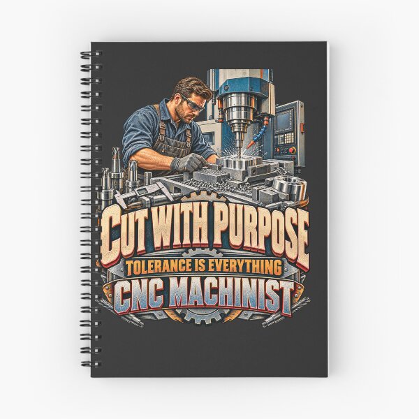Item preview, Vintage CNC Machinist Precision Machining designed and sold by AdicretorDesign.