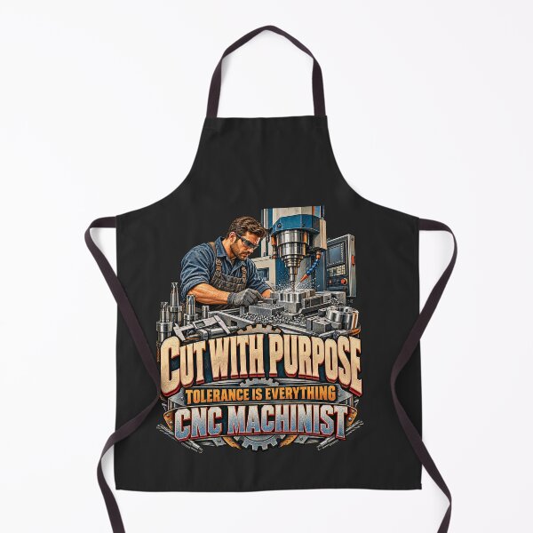 Item preview, Vintage CNC Machinist Precision Machining designed and sold by AdicretorDesign.