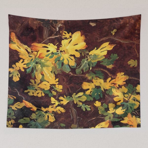 Item preview, John Singer Sargent Study Of A Fig Tree - Classic Botanical Nature Wall Art Poster designed and sold by lanaverera.