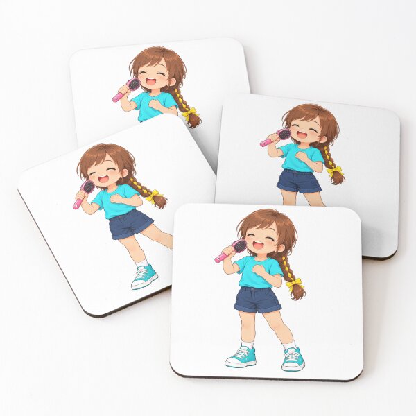 Item preview, Kenzie Singing Cartoon Character Design designed and sold by Kenzie & Co.