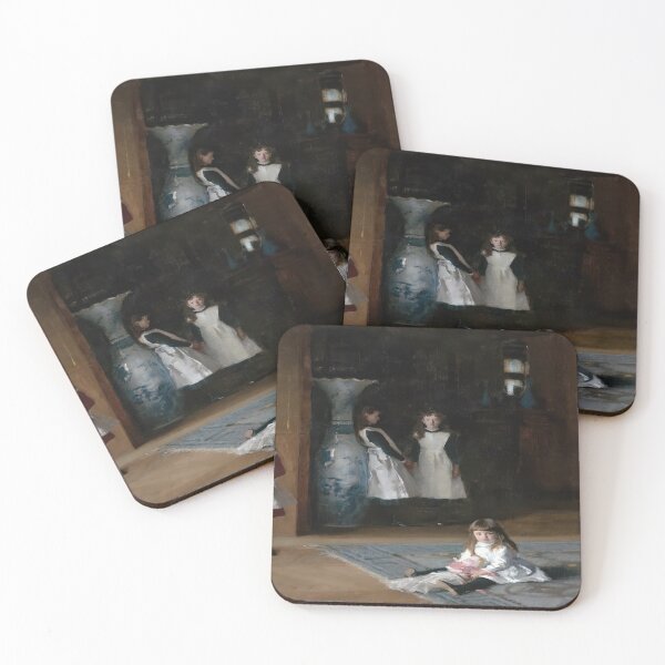 Item preview, John Singer Sargent The Daughters Of Edward Darley Boit (1882) - Classic Portrait Wall Art designed and sold by lanaverera.