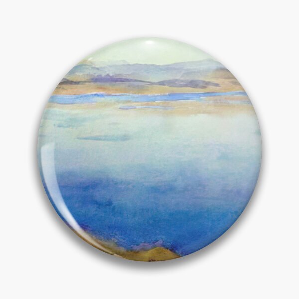 Item preview, John Singer Sargent The Lake Of Tiberias - Fine Art Middle East Seascape Wall Art Print designed and sold by lanaverera.
