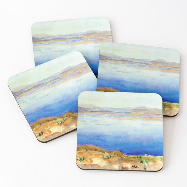 Item preview, John Singer Sargent The Lake Of Tiberias - Fine Art Middle East Seascape Wall Art Print designed and sold by lanaverera.