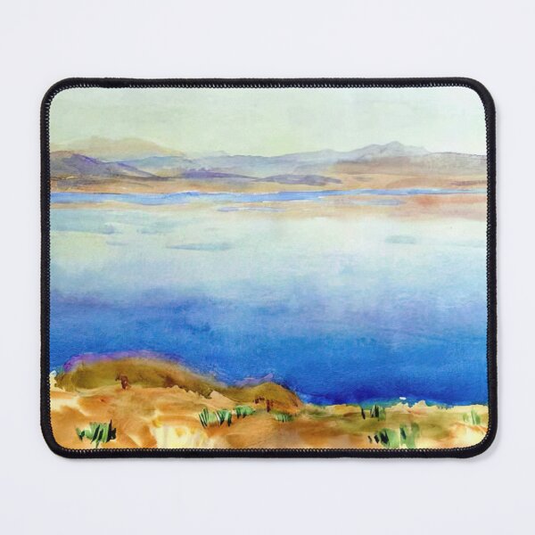 Item preview, John Singer Sargent The Lake Of Tiberias - Fine Art Middle East Seascape Wall Art Print designed and sold by lanaverera.