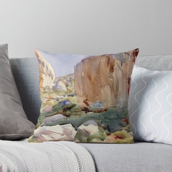 Item preview, John Singer Sargent The Simplon. Large Rocks - Vintage Mountain Nature Wall Art Poster designed and sold by lanaverera.