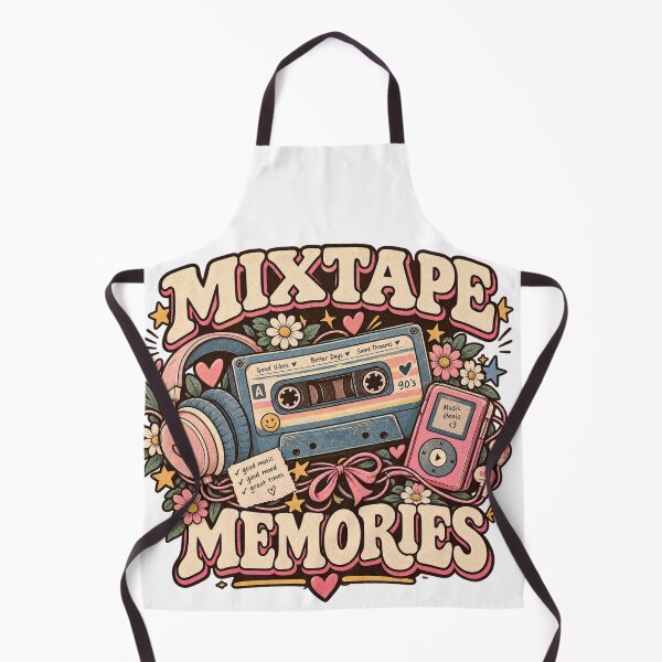 Item preview, Mixtape Memories Vintage Cassette Music Lover T-Shirt designed and sold by EssentialsWear.