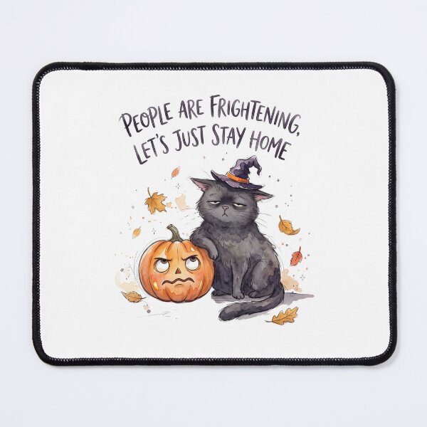 Item preview, People Are Frightening Cat designed and sold by Tiffany Roy.