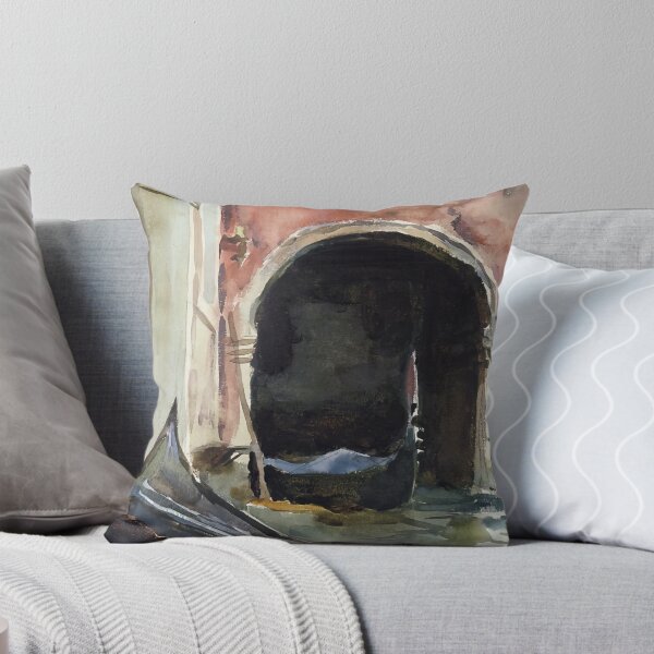 Item preview, John Singer Sargent Venetian Canal - Classic Venice Waterscape Wall Art Poster designed and sold by lanaverera.