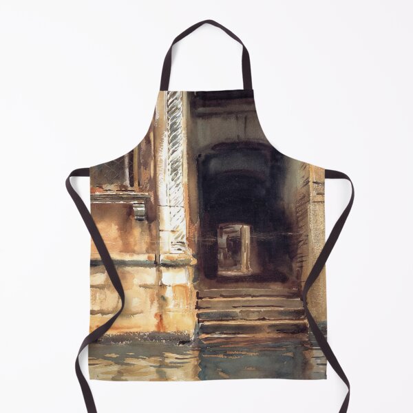Item preview, John Singer Sargent Venetian Doorway - Fine Art Venetian Architecture Exhibition Poster designed and sold by lanaverera.