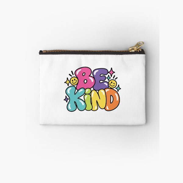 Item preview, Be Kind Positive Quote with Bubble Text & Smiley designed and sold by FemmePod.