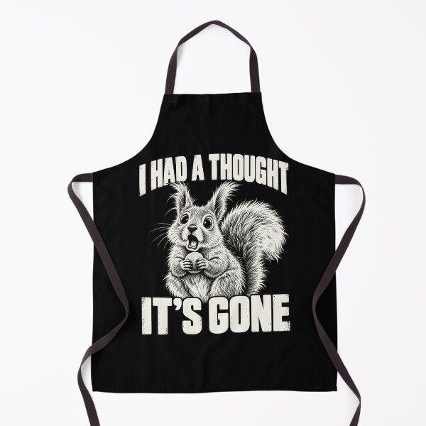 Item preview, Funny Forgetful Squirrel I Had a Thought It's Gone Brain Fog Sassy Quote designed and sold by AmiGraph.