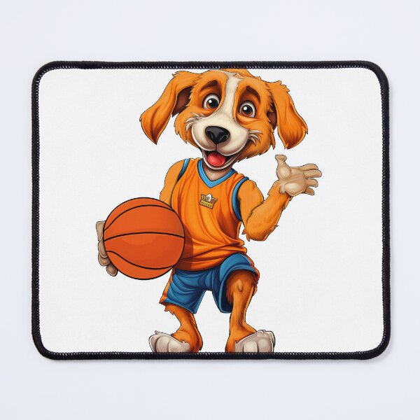 Item preview, Dog basketball / basketball player puppy designed and sold by Soulskier.