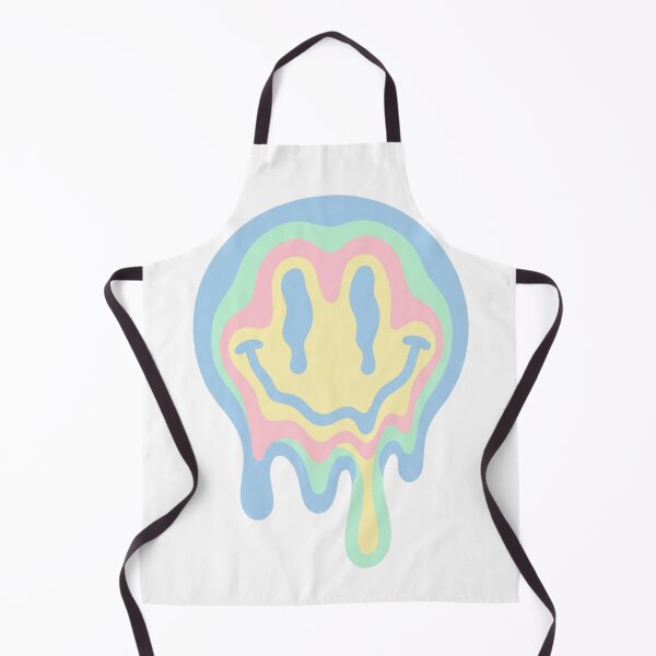 Item preview, Melting Smiley Face Retro Y2K Pastel Aesthetic designed and sold by luxury-style.