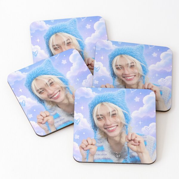 Item preview, Stray Kids Felix Skz Cute Kawaii Blue designed and sold by julietap1.