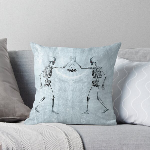 Item preview, Skeleton High Five Krakk Funny Anatomical Bones Blue designed and sold by Ghoul Enterprises.