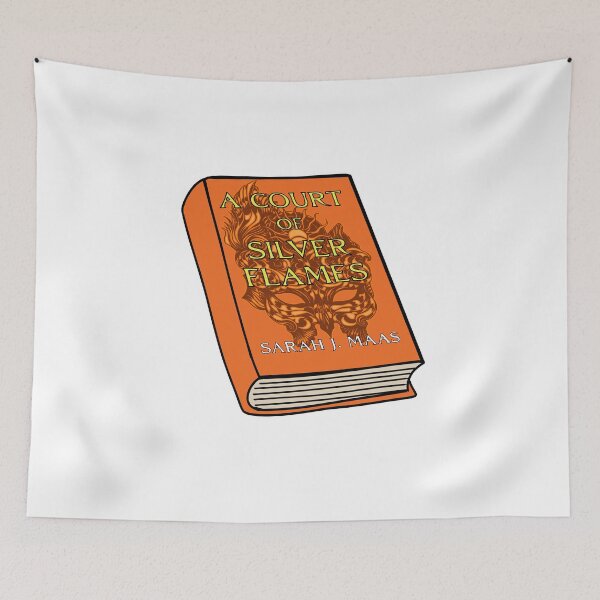Item preview, A Court of Silver Flames Book sticker designed and sold by baranskini.