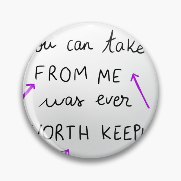 Item preview, NOTHING you can take FROM ME was ever WORTH KEEPING designed and sold by Abracadabrantes.