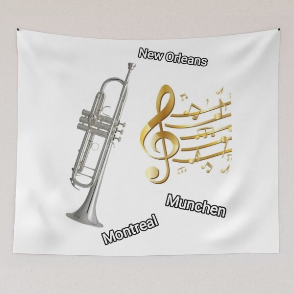 Item preview, Music Instruments into Digital Art: Trumpets designed and sold by QuasarDigitalSurrealism.