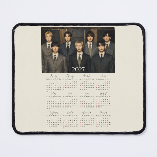 Item preview, BTS calendar 2027 - arirang - oil painting  designed and sold by moteesshop.