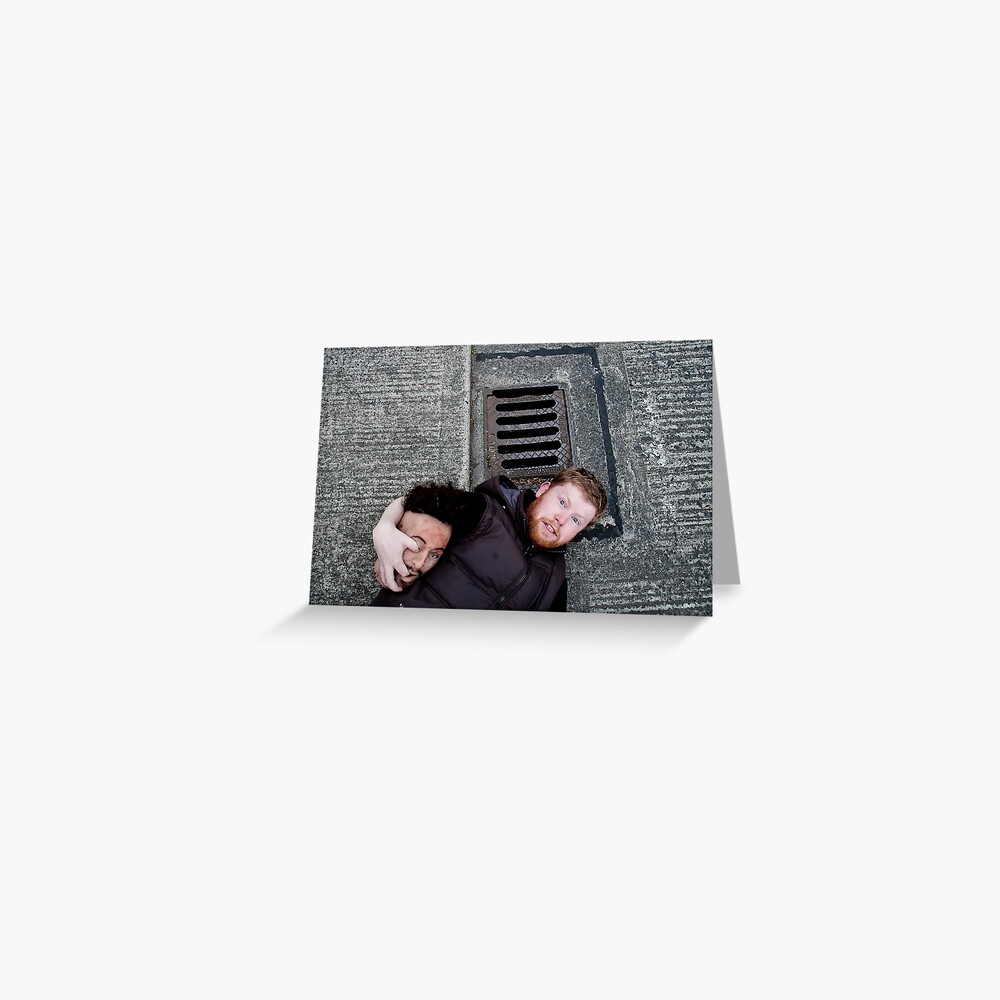 Risen from the gutter Greeting Card