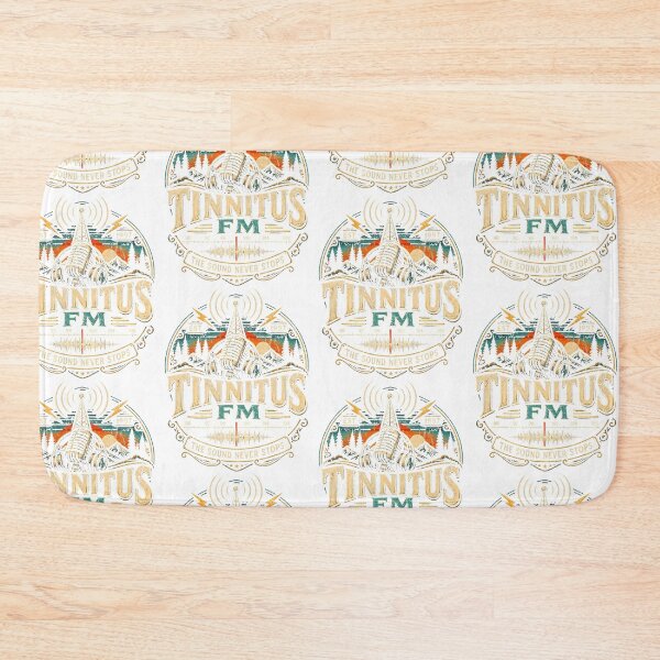 Item preview, Tinnitus Fm The Sound Never Stops 1997 Hearing Humor designed and sold by serialcarachts.