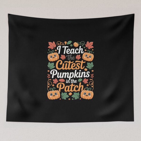 Item preview, I Teach The Cutest Pumpkins In The Patch – Autumn Teacher Art designed and sold by jkrphoto.