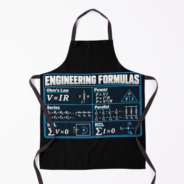 Item preview, Engineering Formulas Reference Chart – Electrical Engineering & Circuit Design designed and sold by UrsaOasis.