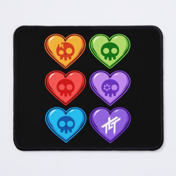 Item preview, Zero One Skulls Hearts Electro Rock designed and sold by aliceciamunro.
