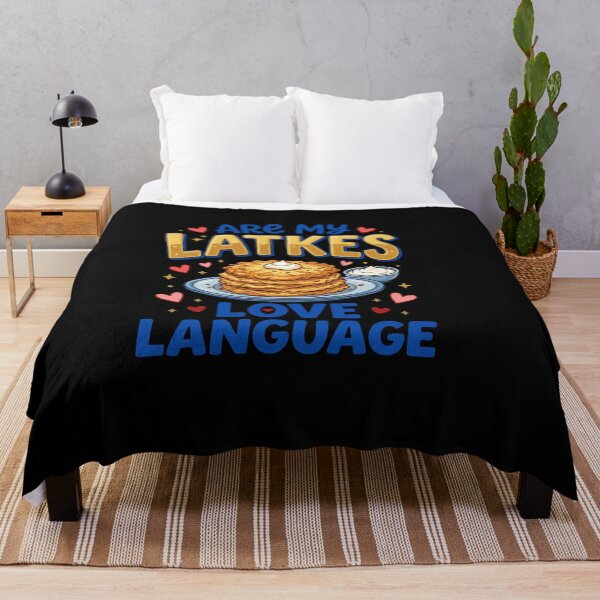 Item preview, My Latkes Love Language Hanukkah Potato Pancakes designed and sold by AmeliaShirts.