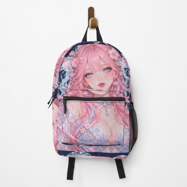 Item preview, Pastel Jellyfish Princess – Dreamy Sakura Anime Girl designed and sold by Alcyone-Blue.