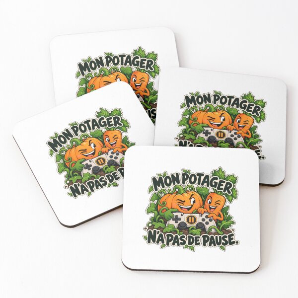 Item preview, My vegetable garden never takes a break — Gardener and gamer humor designed and sold by Potager-Gamer.