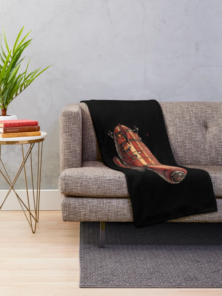 Thumbnail 2 of 6, Throw Blanket, Zeppelin designed and sold by Mad Apparel.
